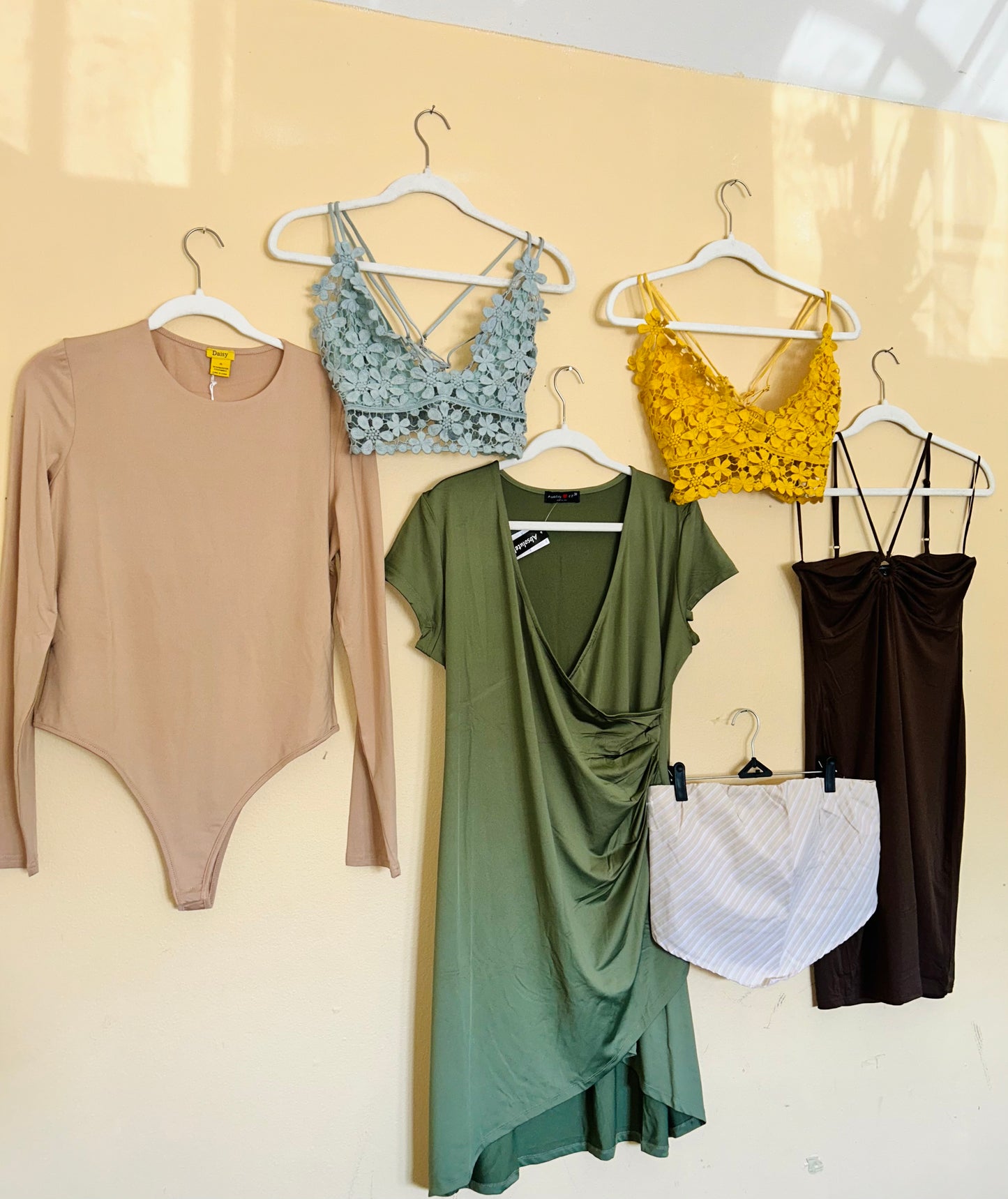 Longsleeve Double Layer Sandy Bodysuit *BRAND NEW W/TAGS*