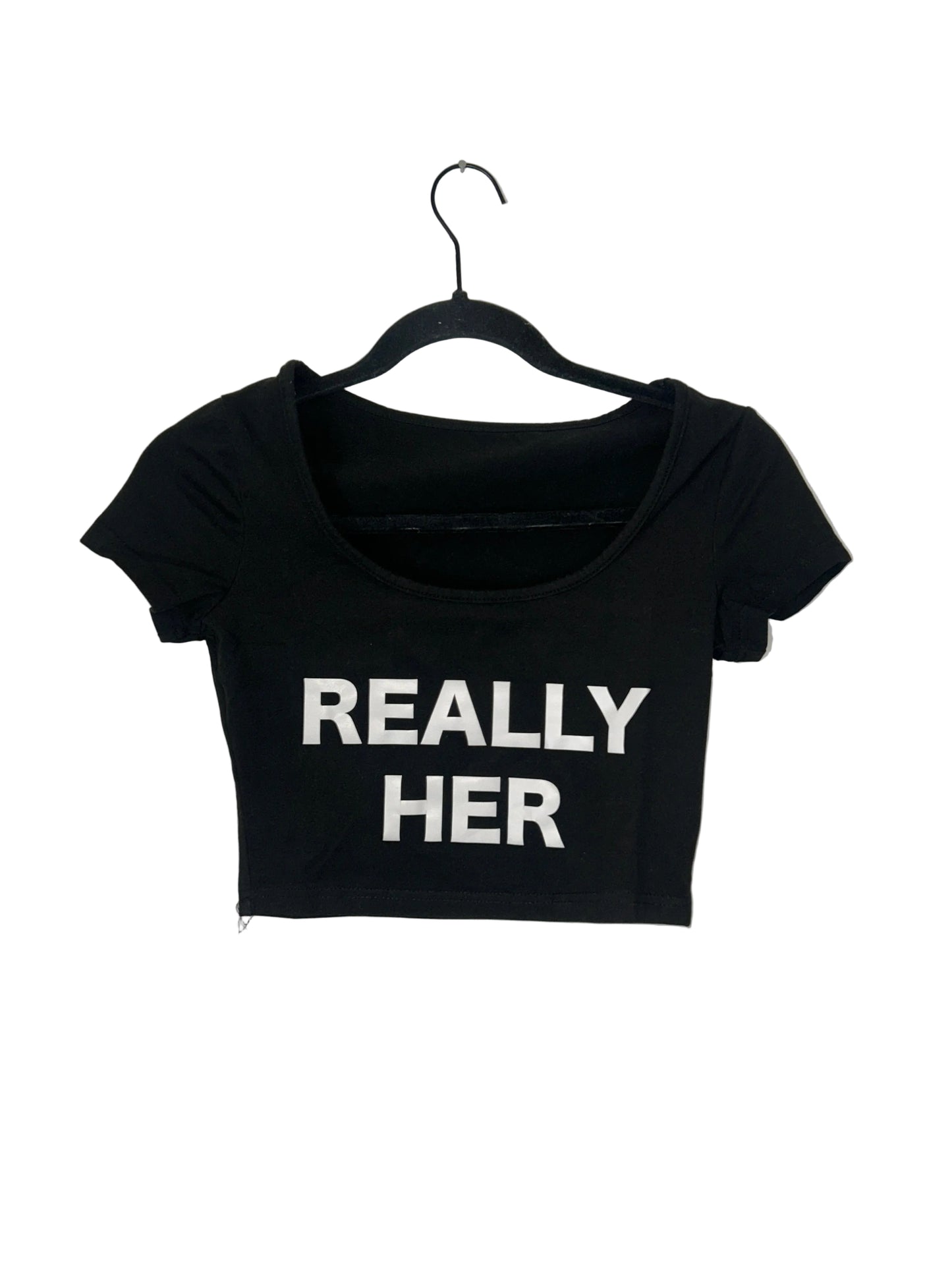 NuHer Black Crop