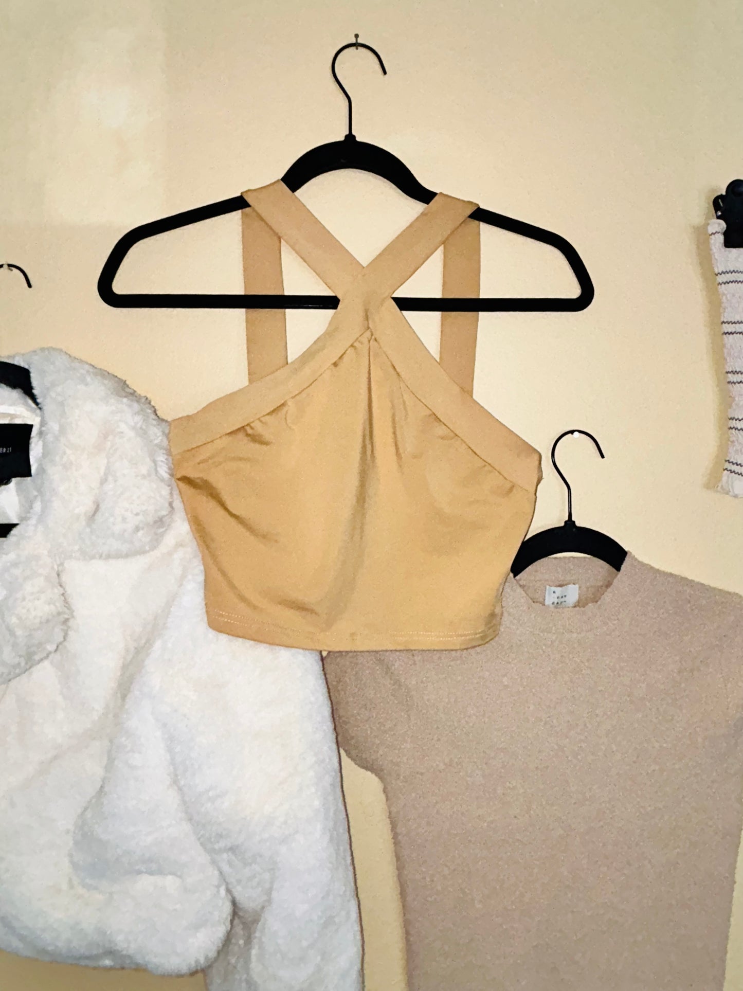 Warm Caramel Diamond Crop