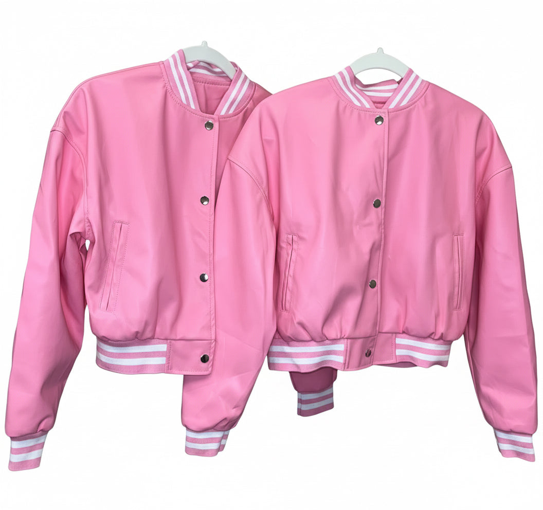 Light Pink Bomber Jackets S M L