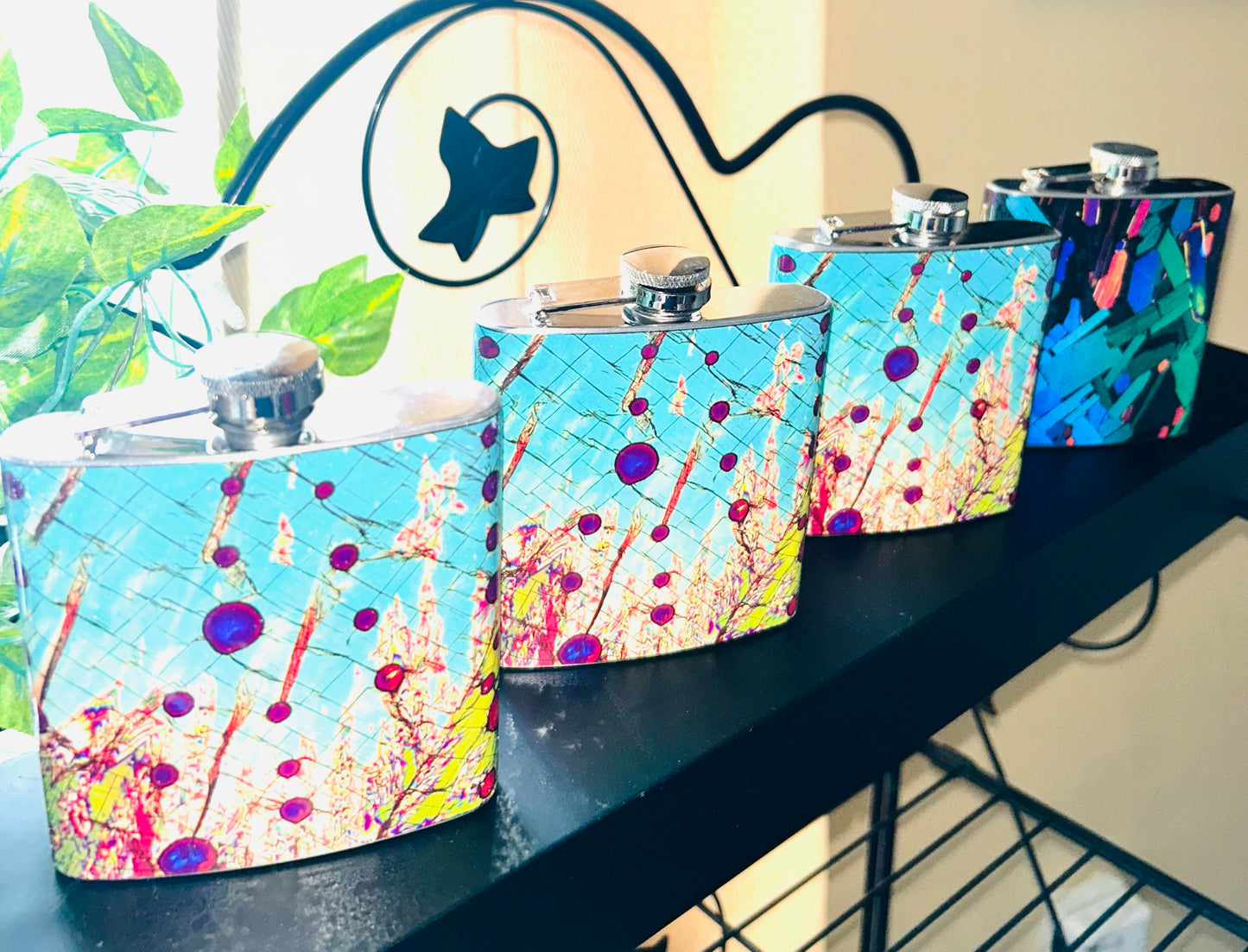 Liquor Flasks w/Nozzle