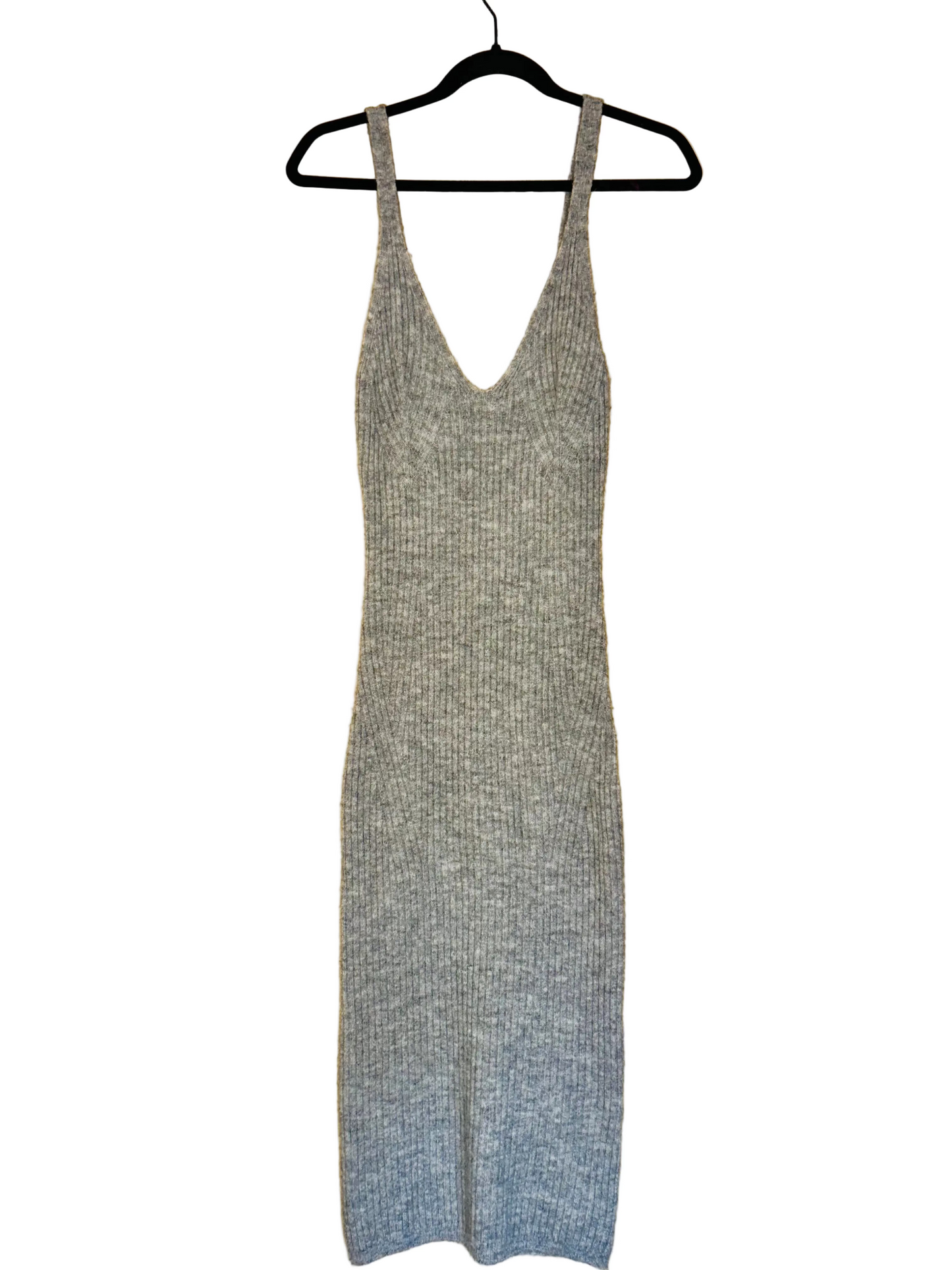 Grey Sweater Dress M