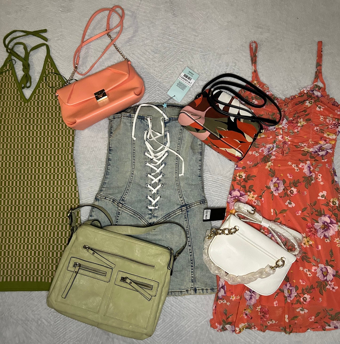 Light Green Big Purse
