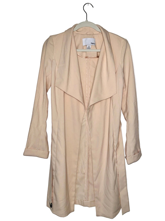 Light Peach Classy Trench XS