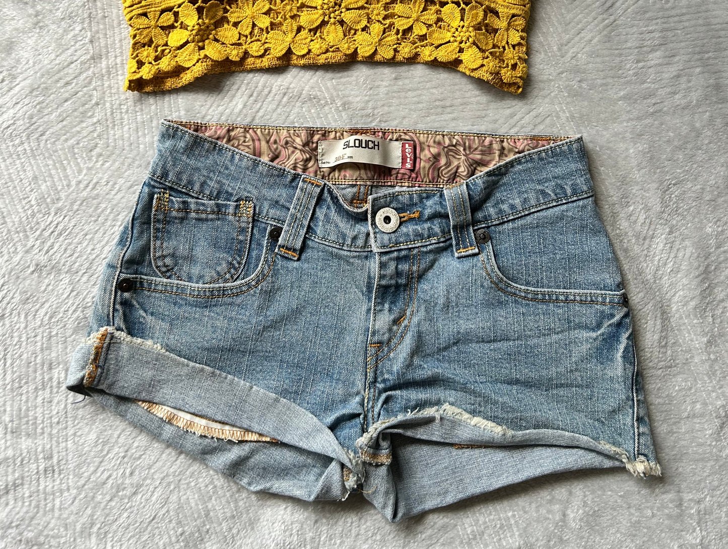 Slouch LEVI Denim Shorts S