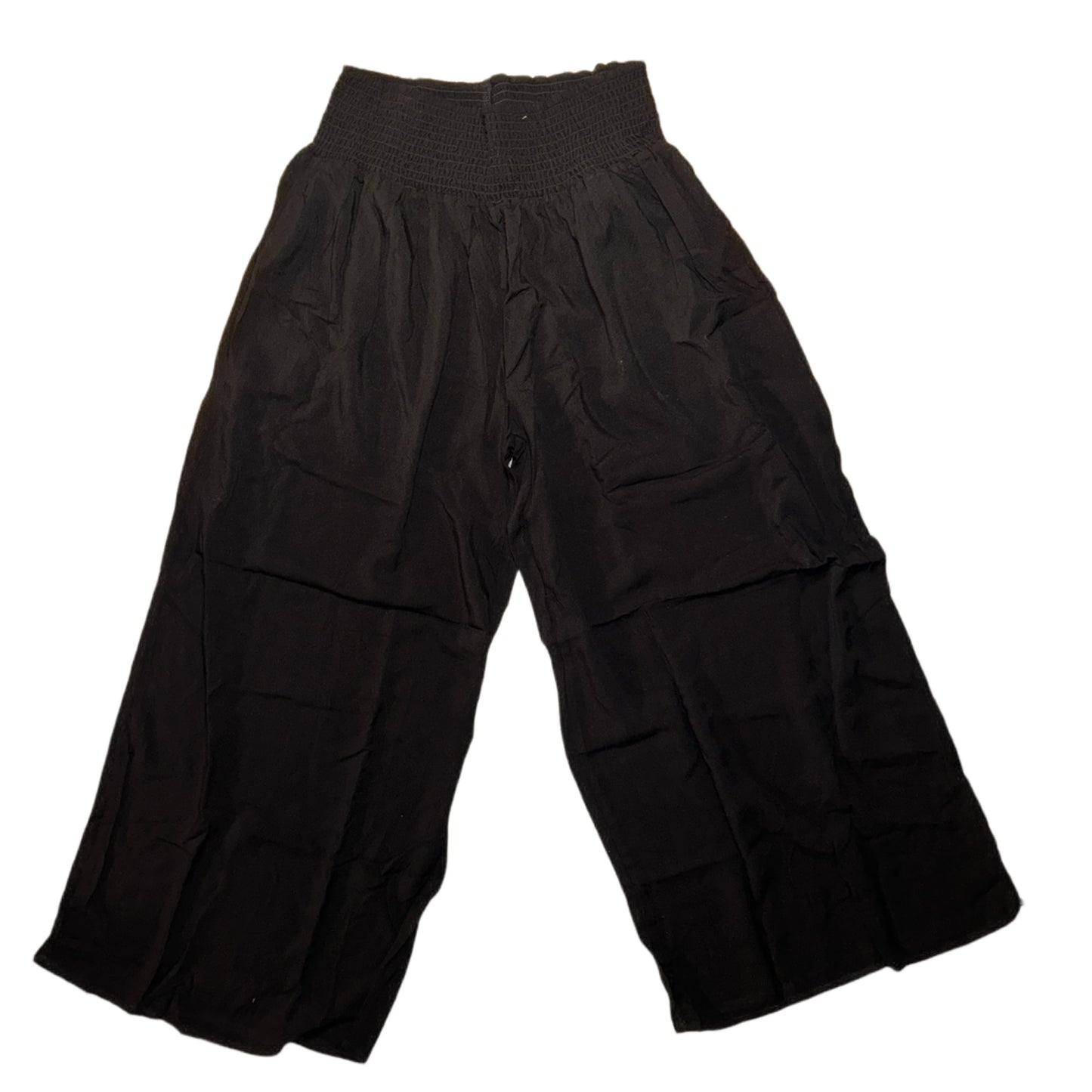 X3 Black Chiffon Pants 3XL
