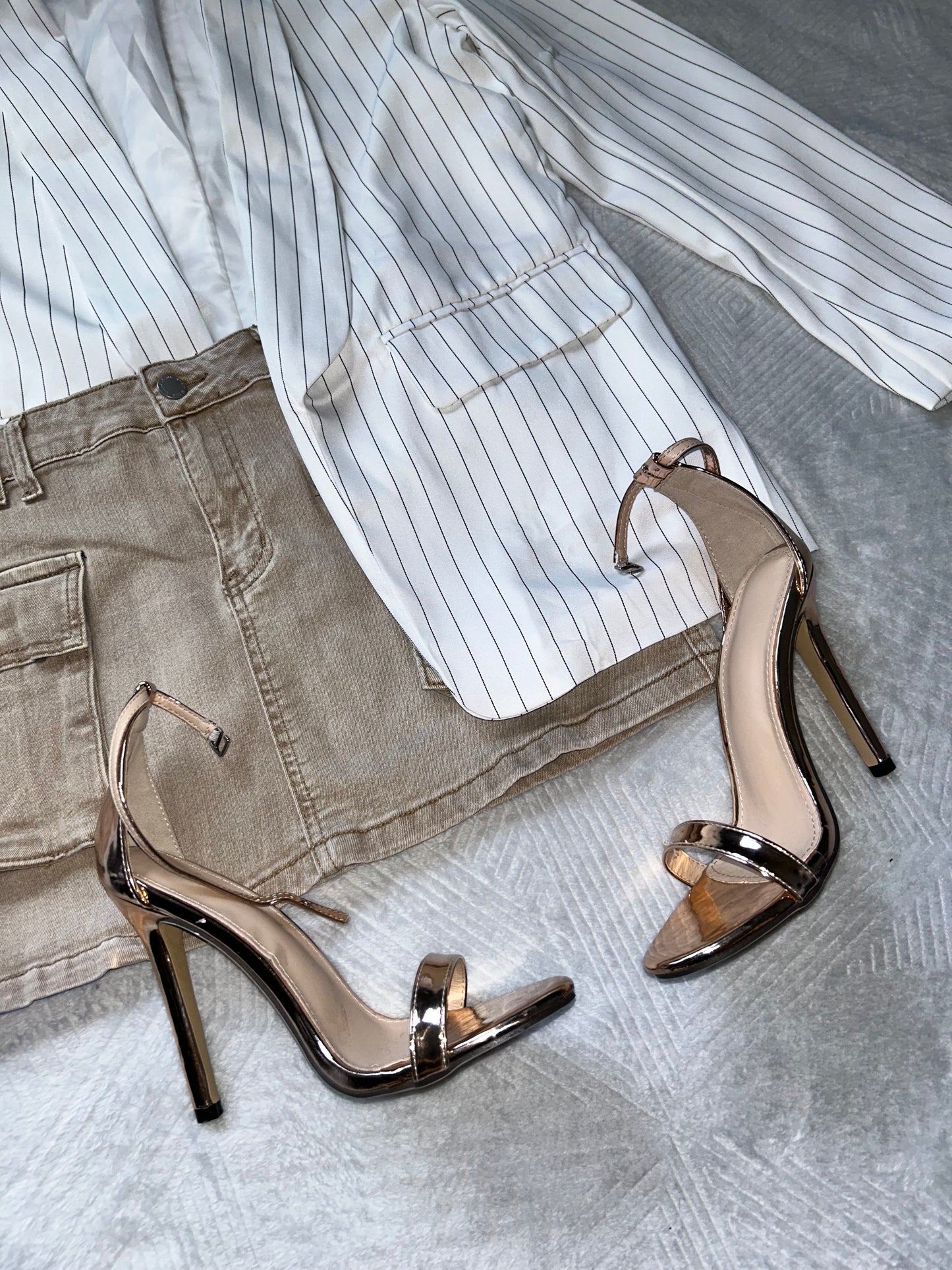 Metallic Copper Heels 8