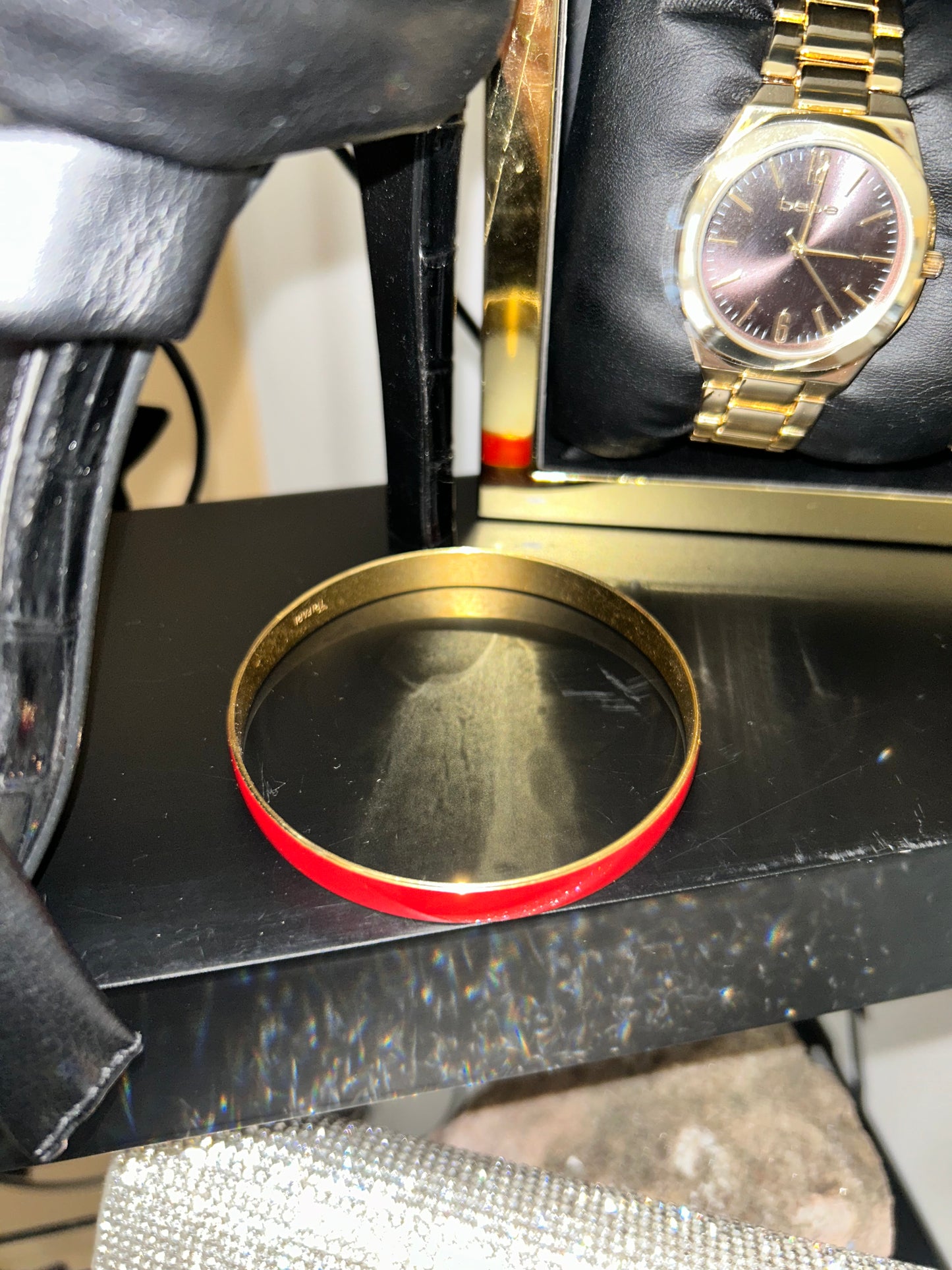 Classy Red/Gold Bracelet