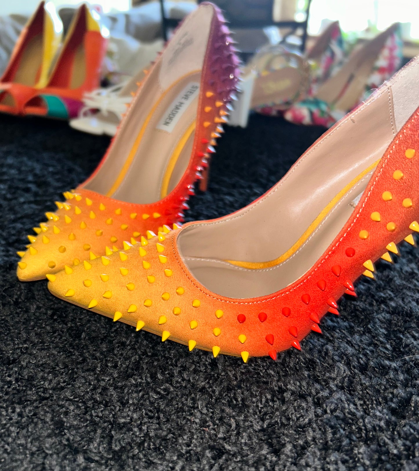 Steve Madden Limited Multicolor Pumps