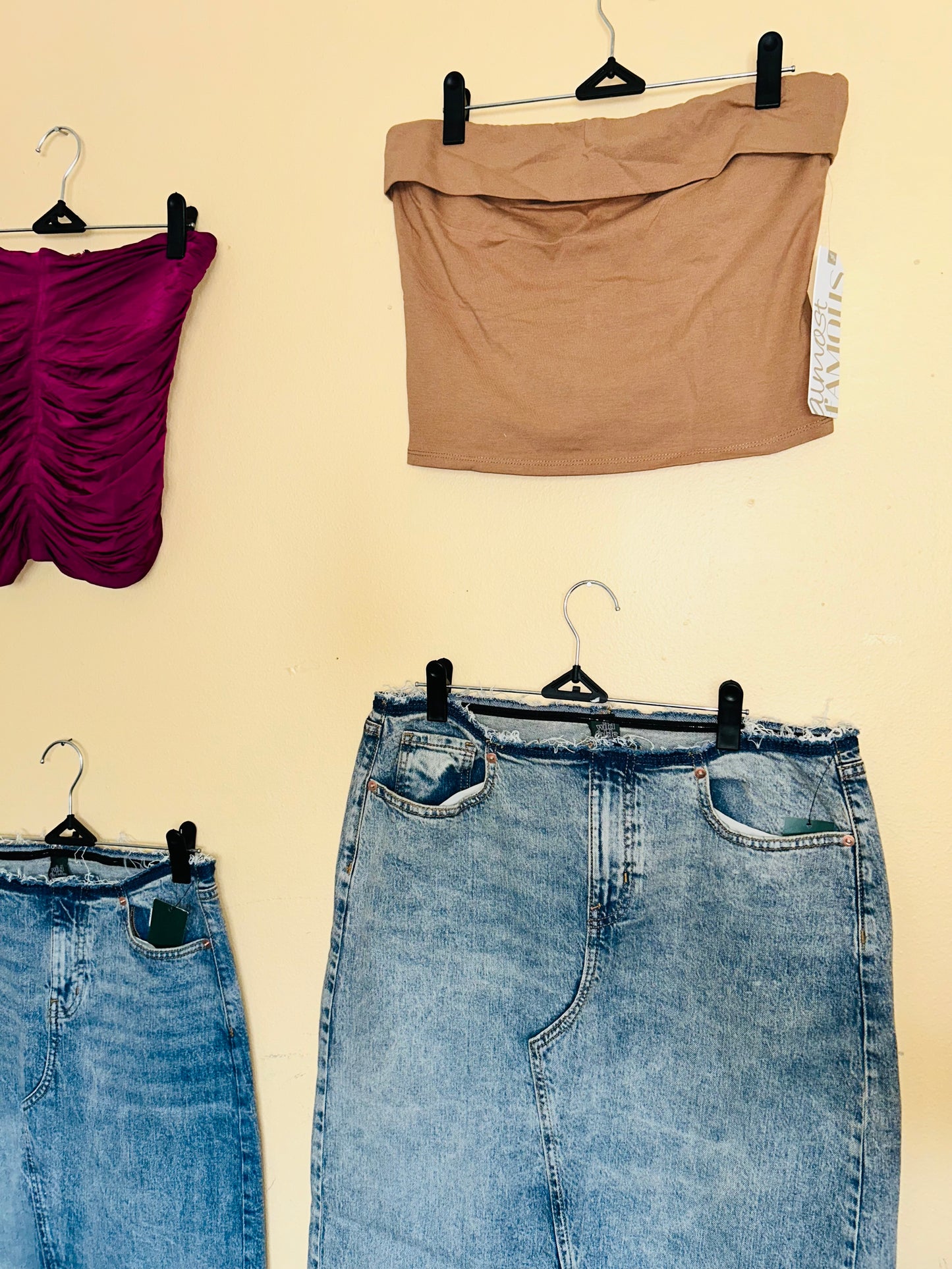 Crop Toffee Tube Top *BRAND NEW W/TAGS*