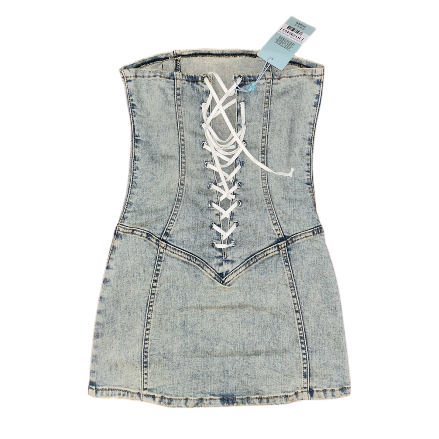 Denim Mini Tube Dress *NEW w/Tags*
