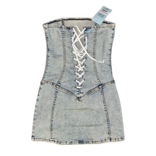 Denim Mini Tube Dress *NEW w/Tags*