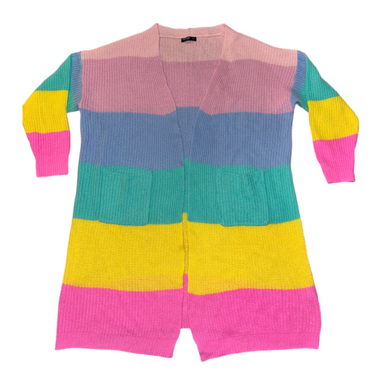 Pastel Color Stripe Cardigan
