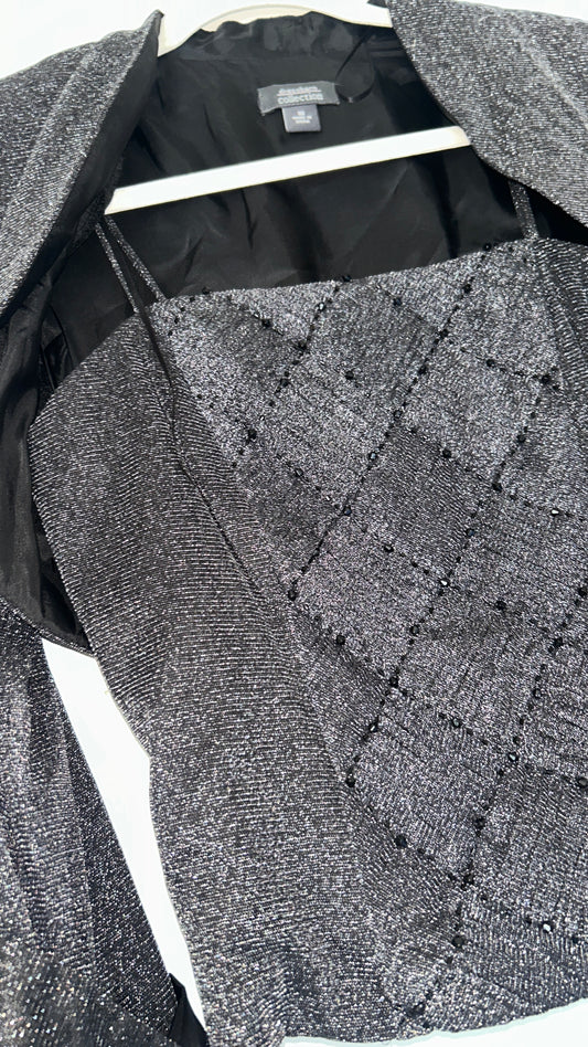 Dark Sparkle Top/Cover Set Dressy 10M