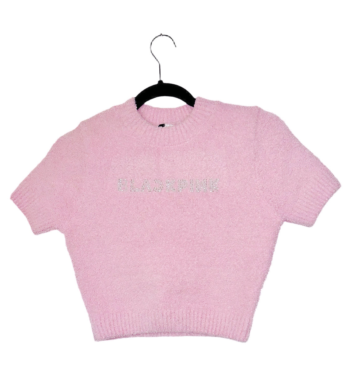 Baby Pink Polyester BLKPINK Top S