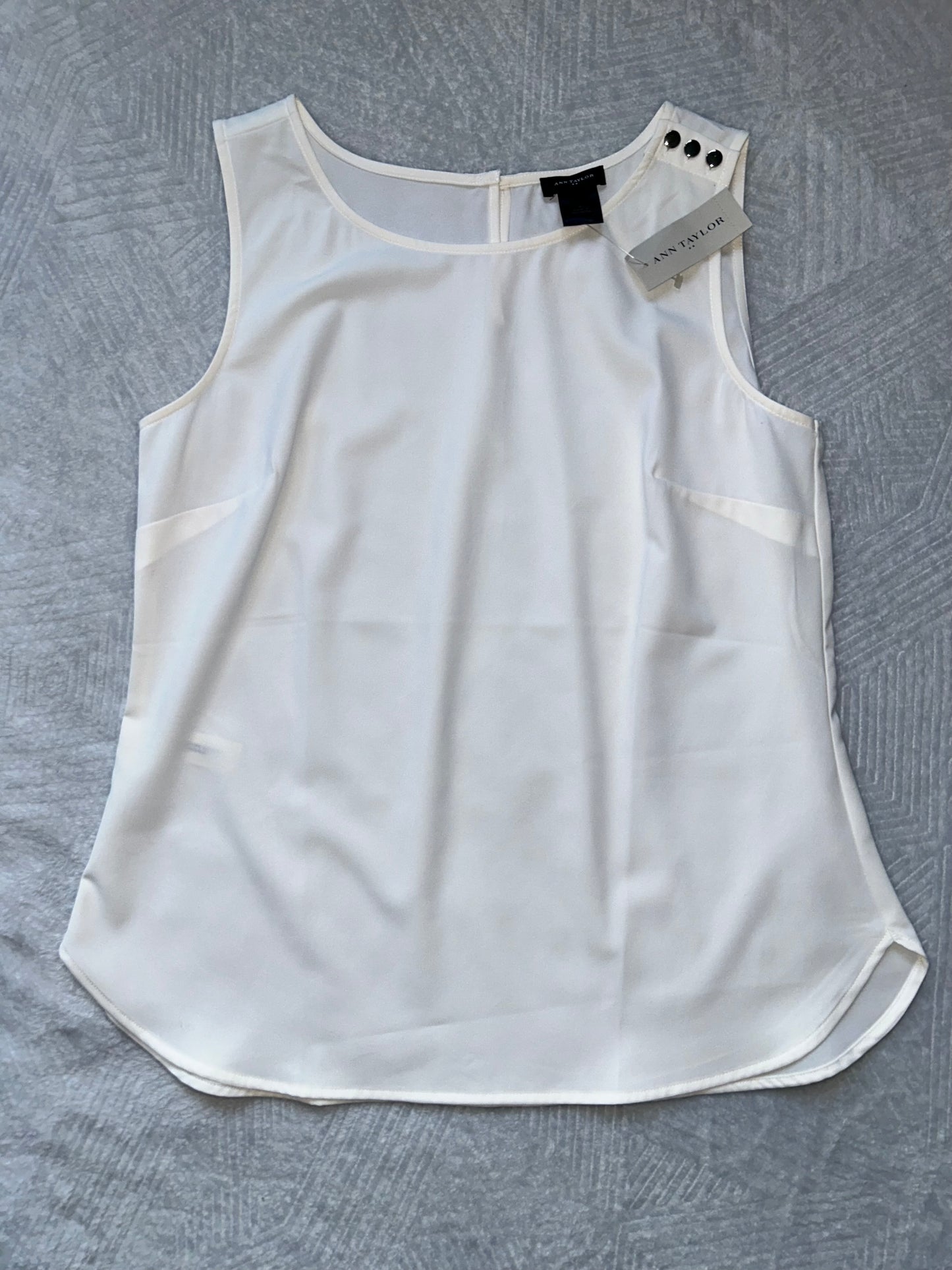 Cream Blouse Tank S