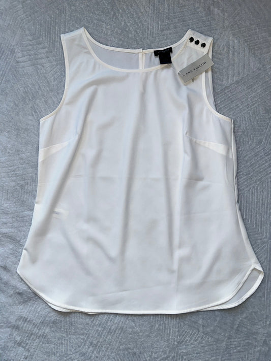 Cream Blouse Tank S