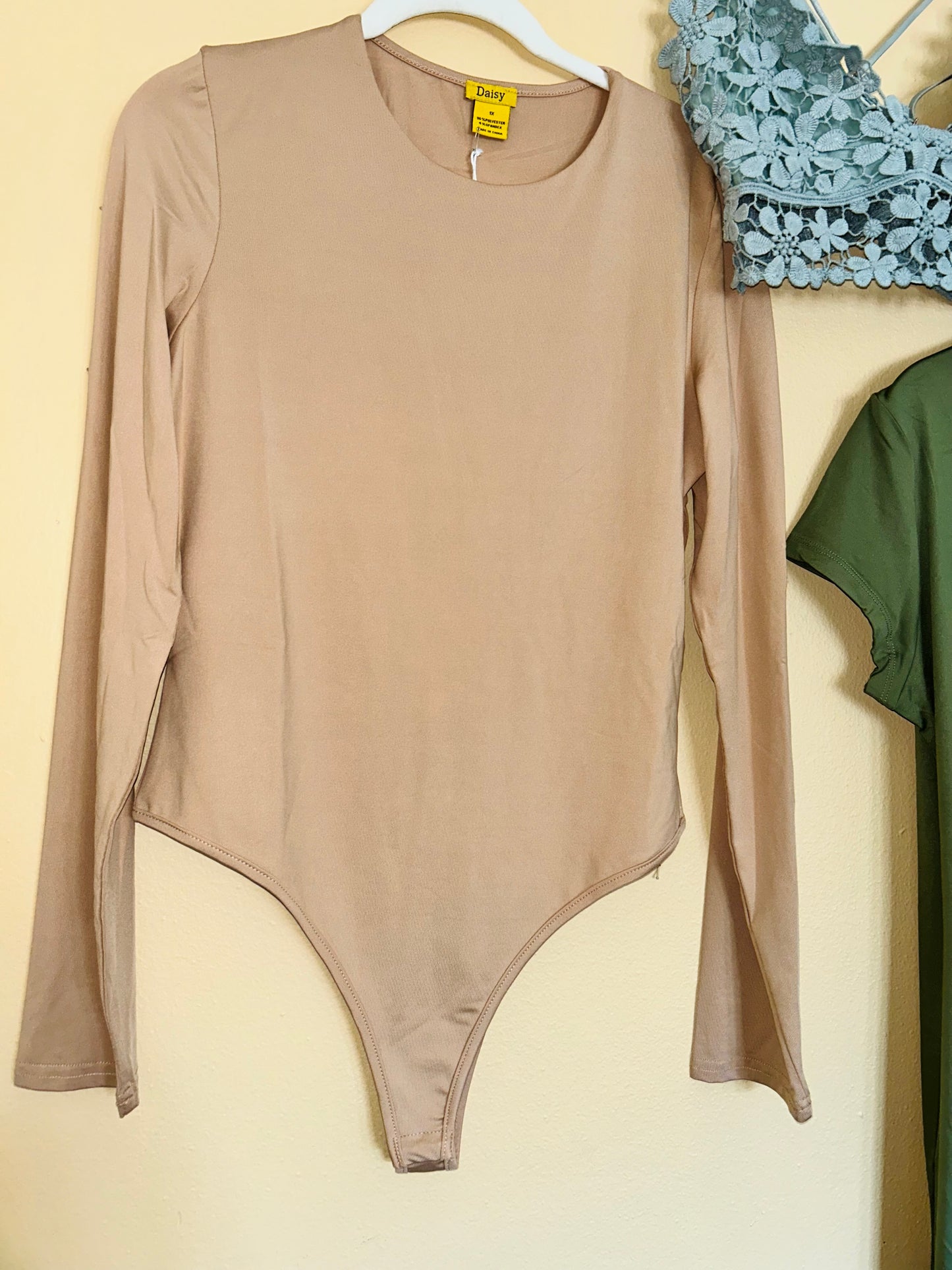 Longsleeve Double Layer Sandy Bodysuit *BRAND NEW W/TAGS*