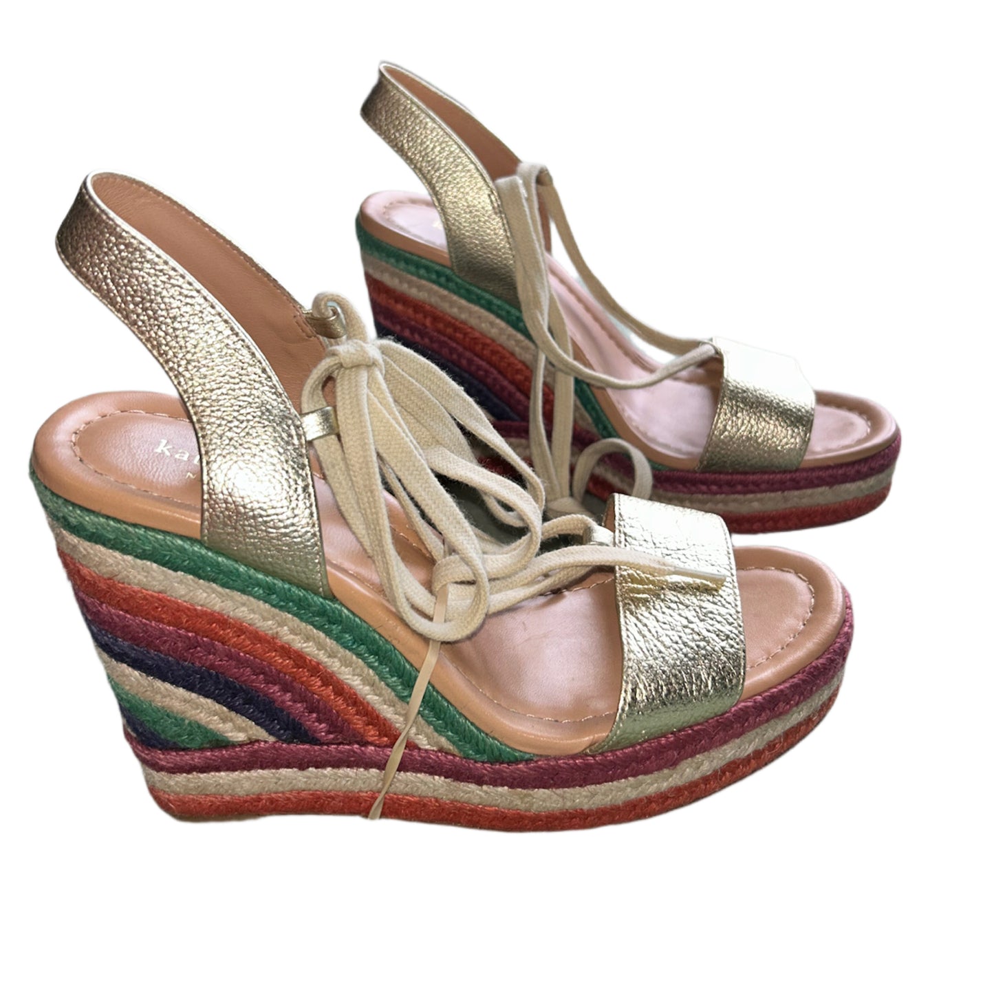 Kate Spade Wedge Tieup Heels