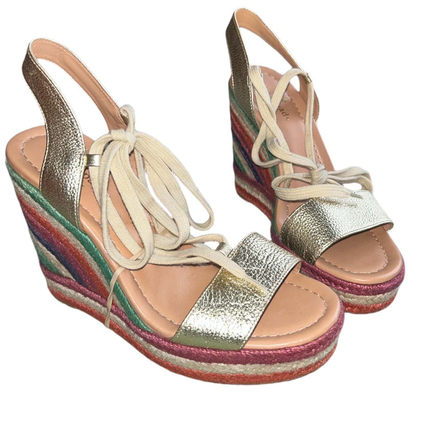 Kate Spade Wedge Tieup Heels