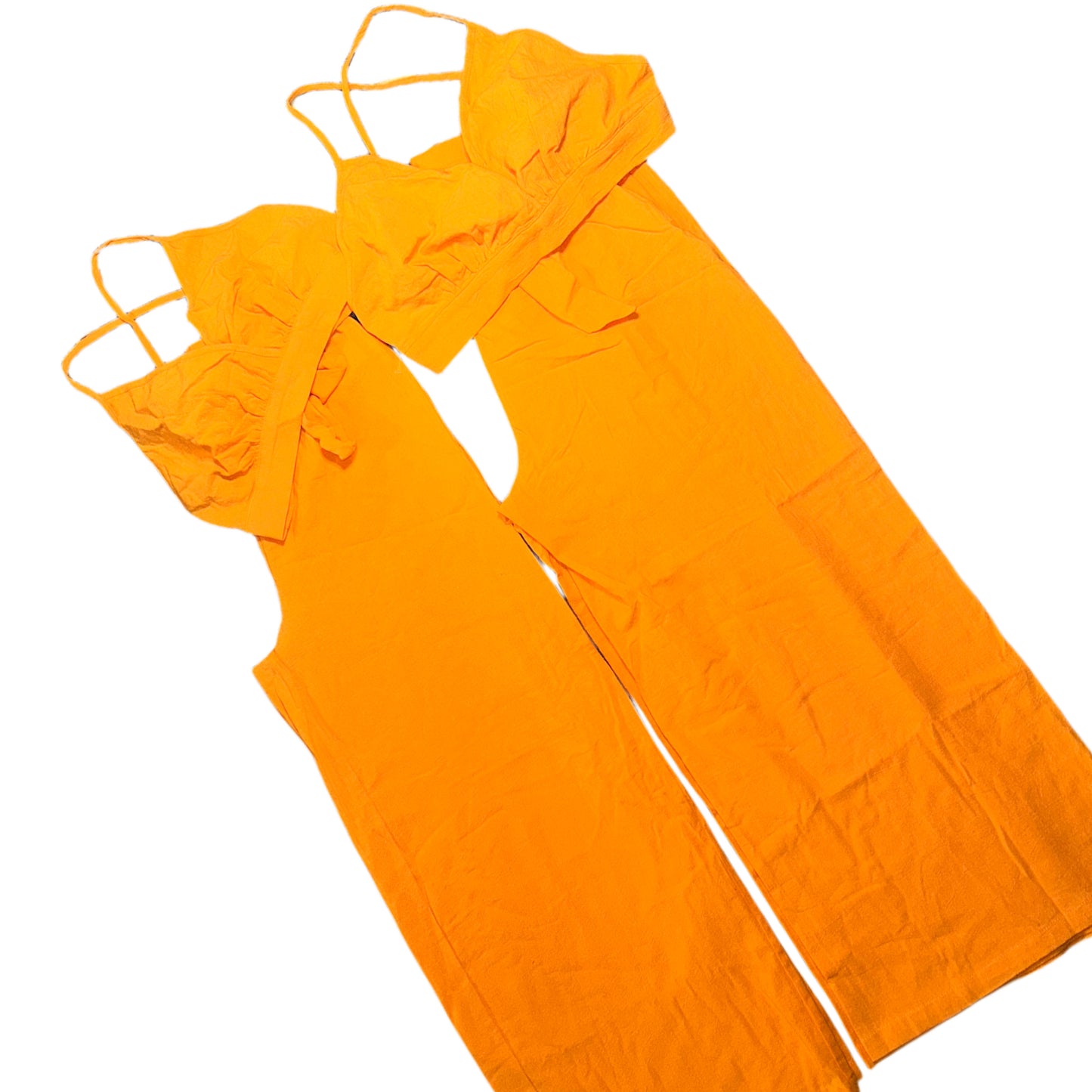 Orange Two Piece Vacay Set XS S