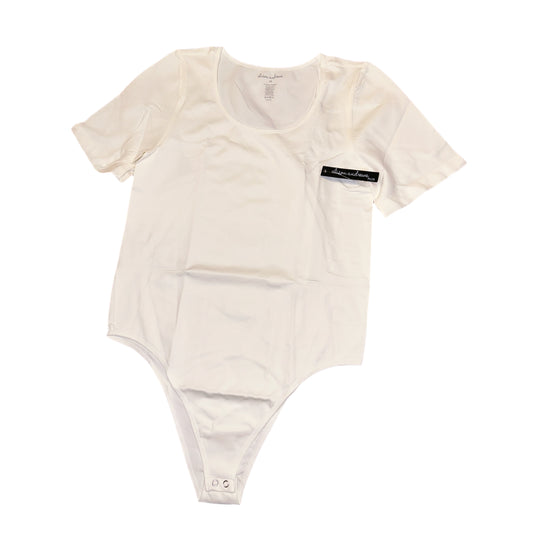 White+Taupe Nylon Tee Bodysuit Bundle 2XL