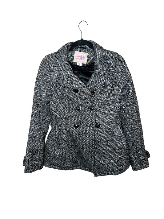 Grey Peacoat Blazer S
